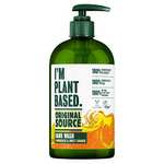 Original Source I'm Plant Based Lemongrass & Sweet Orange Hand Wash Multipack of 6 x 335ml (Or £8.55 S&S)