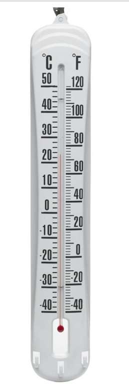 Wilko Large Indoor/ Outdoor Thermometer 40cm now £1.75 + Free Collection @ Wilko