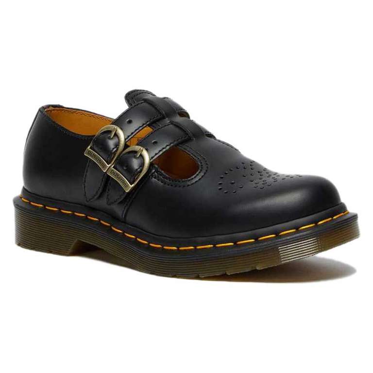 Dr Martens 8065 Mary Jane shoes in black leather size 3 with code