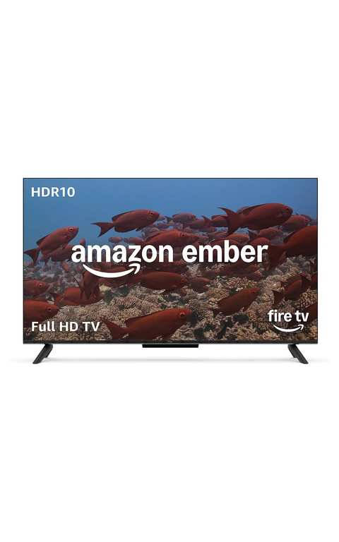 Amazon Ember 32" 2-Series, Fire TV (newest gen), HD smart TV, Alexa Remote, fast streaming, Dolby Audio, Ambient Experience, Prime Exclusive