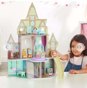 Disney Princess Enchanted Princess Castle Wooden Playset now £22 with Free Collection (selected stores) @ Argos