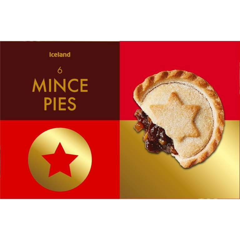 Iceland 6 Mince Pies