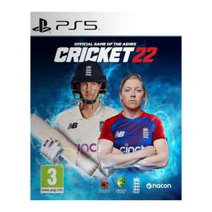 Cricket 22 (PS5) - £25.95 at The Game Collection