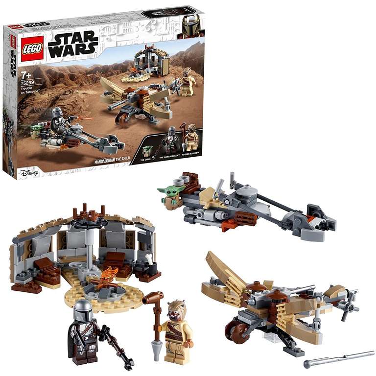 LEGO Star Wars 75299 : The Mandalorian Trouble on Tatooine Set with Baby Yoda £18 delivered @ Amazon