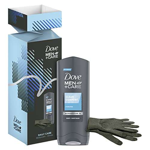 Dove Men+Care Daily Care Body Wash & Gloves £3.11 @ Amazon