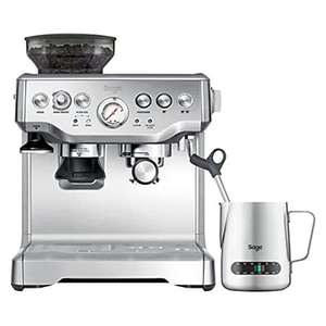 Sage the Barista Express Espresso Machine, Bean to Cup Coffee Machine with Milk Frother, BES875BSS - Brushed Stainless Steel £499 @ Amazon