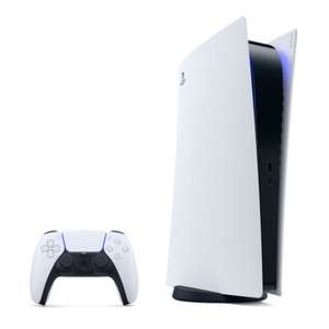 PlayStation 5 (PS5) Digital Edition - 825GB - White - Console - Very Good £309.99 / Good £299.99 - W/Code Sold by musicMagpie Shop