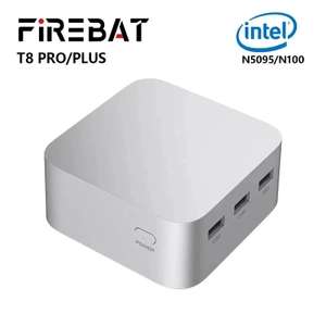 FIREBAT T8 Pro Plus Mini PC Intel N100 Desktop 16GB DDR5 512GB WIFI5 BT4.2 W/Code Cutesliving Store