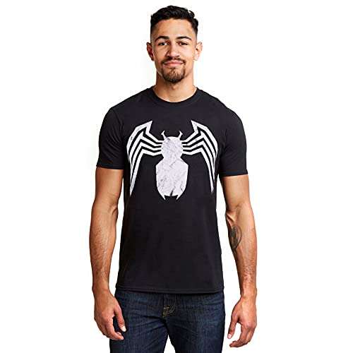 Marvel Men's Venom Emblem T-Shirt - £7.28 @ Amazon