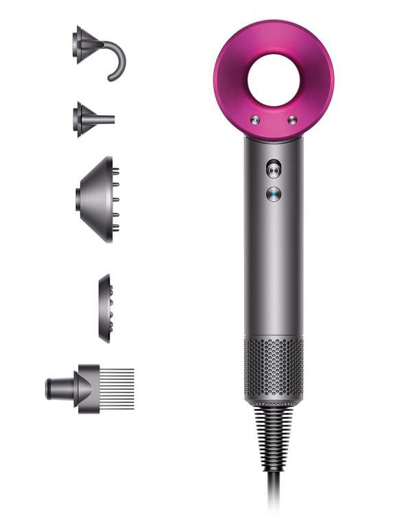 Dyson Supersonic hair dryer (Iron/Fuchsia) - Refurbished - £194.39 with code - delivered @ eBay / Dyson