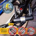 SIGTUNA Bike Lock - 16mm Heavy Duty Bicycle U Lock Shackle and Mount Holder, 1.2m - Sold by Ultra Clarity Cables