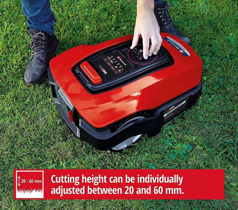 Einhell Power X-Change Freelexo 400 BT Robotic Lawnmower £300 click and collect at B&Q