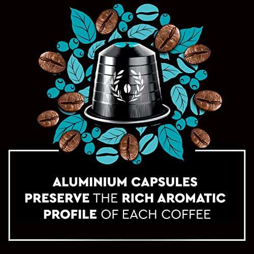 100 pods Carte Noire, Espresso Classique, Nespresso Compatible Aluminium Capsules, 10 Packs of 10 Coffee Pods - £15.93 @ Amazon