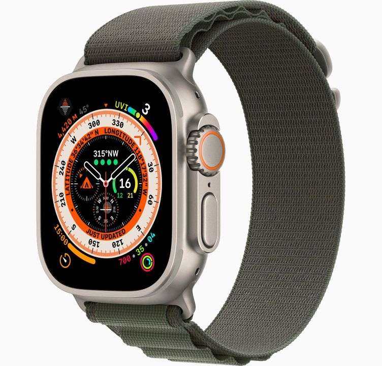 Apple Watch Ultra 49mm Titanium Alpine Loop free C&C