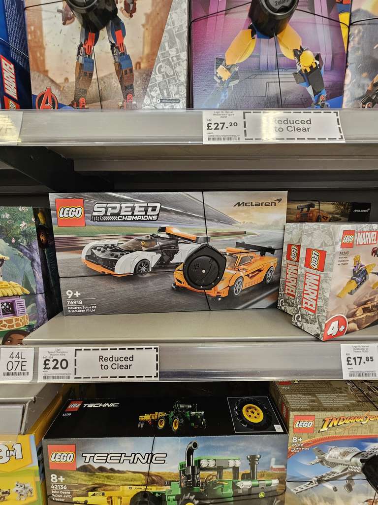 Lego Speed Champions 76918 instore Wisbech
