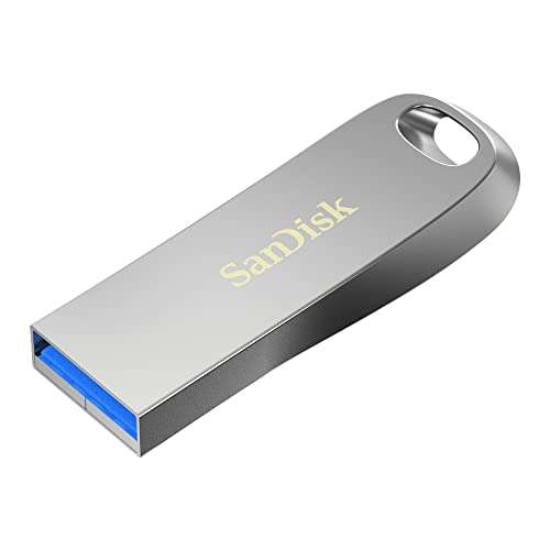 SanDisk 256GB Ultra Luxe, USB 3.2 Gen 1 Flash Drive up to 400MB/s Sold by Amazon