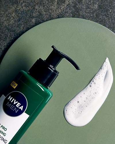 NIVEA MEN Sensitive Pro Ultra Calming Liquid Shaving Cream (200 ml), With Hemp Seed Oil & Vitamin E (£3.20/£3.03 on Subscribe & Save)