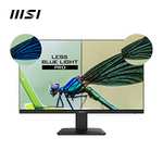 MSI Flat 27" FHD monitor with speakers IPS, DP, HDMI, 75Hz, 5ms, FreeSync