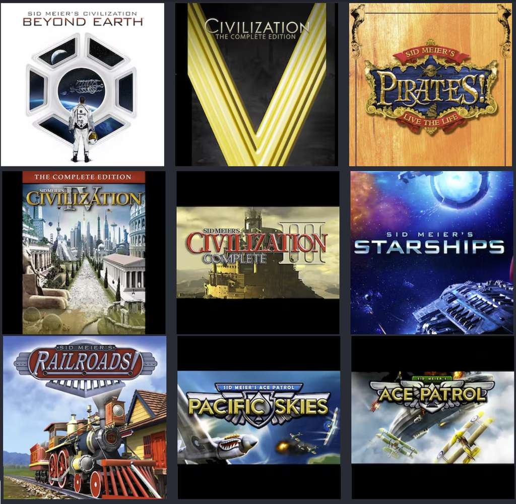 Steam] Sid Meier's Ultimate Collection 20-Game/DLC Bundle - £12.20 @ Humble  Bundle | hotukdeals