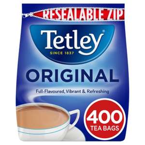 Tetley Original Tea Bags 400s 1.25kg