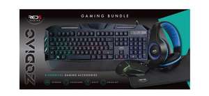 RED5 Gaming Bundle Backlit Keyboard, Light up Mouse & Headset - £20 free C&C @ Boots