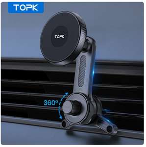 TOPK Magsafe Phone Holder for Cars, Magnetic Mount - Highlighted Price For New Customers / £7.54 existing - sold by TOPK Official Store