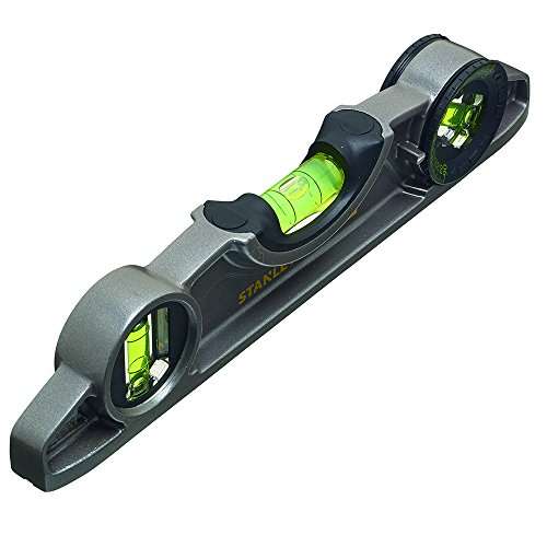 STANLEY FATMAX XTREME Torpedo Level Heavy Duty Aluminium Body and Magnetic Base Including 3 Reversible Vials - £11.45 @ Amazon