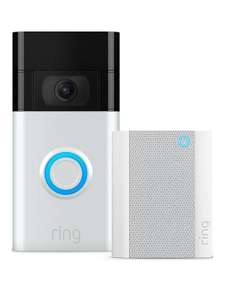 RING Video Doorbell (2nd Gen) & Chime Free C&C