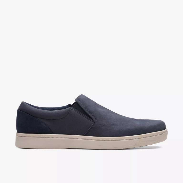 Kitna Free Navy Nubuck Leather Shoes at Clarks Outlet, Only £20.80 with ...