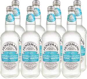 Fentimans Naturally Light Tonic Water, 8 x 500 ml Bottles - £8.89 / £8.45 Subscribe & Save @ Amazon