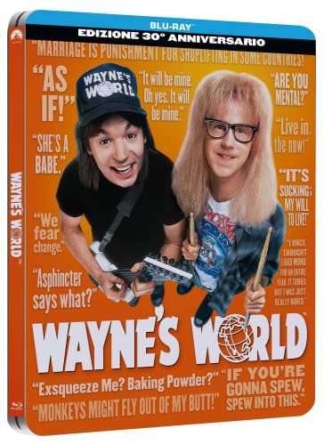 Wayne's World - 30th Anniversary Edition steelbook [Blu-ray] - £10.48 delivered @ Amazon Italy