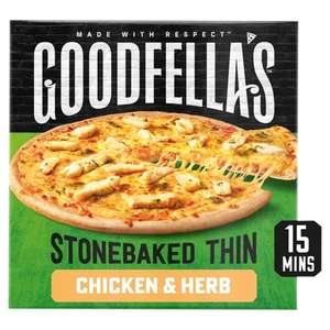 (Any 4 for £5) Goodfella's Stonebaked Thin Crust Chicken Pizza 365g/ Margherita 345g/Meat Feast 345g/Pepperoni 332g + 2 Others @ Asda