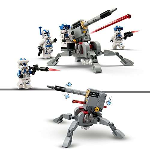 2 for £20 LEGO Star Wars 501st Clone Troopers Battle Pack Set 75345