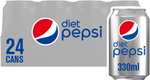 24 diet pepsi 330ml cans only £5.59 in store at Lidl borehamwood