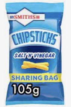 Smith's Chipsticks Sharing Bag 105g - In-store (Grimsby)