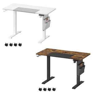 Vasagle Electric Height Adjustable 60 x 120 x (72-120) cm Standing Desk W/Code
