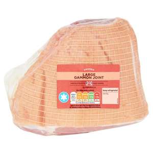 Large Unsmoked or Smoked Gammon Joint 2.3kg (Nectar Price) Equivalent to £4.05 per kg