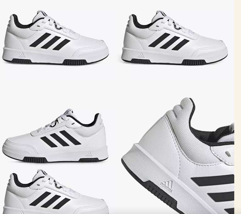 Podrido sequía Buscar Adidas Kids' Tensaur Sport Shoes Black/White/Pink Sizes 3 - 5.5 £14 + £2.95  Click & Collect @ John Lewis & Partners | hotukdeals