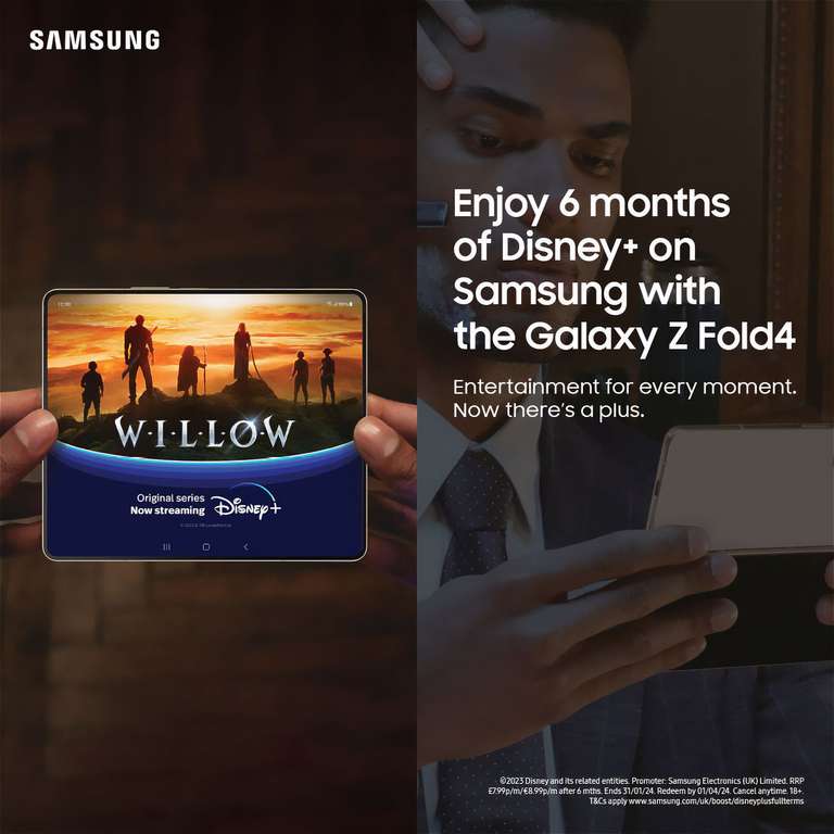 Samsung Galaxy Z Fold4 256GB £1299 /£949 with £150 Trade in & £200 cashback @AO.com