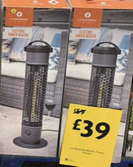 La Hacienda Electric Tower Heaters - Loughton | hotukdeals