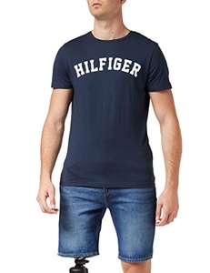 Tommy Hilfiger Men's Ss Tee Logo T-Shirt, Size small, £13 / £11.70 with 10% student discount @ Amazon