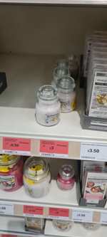 Yankee Home Candles (Small Jar) £3 instore @ Sainsbury's (Dunstable)
