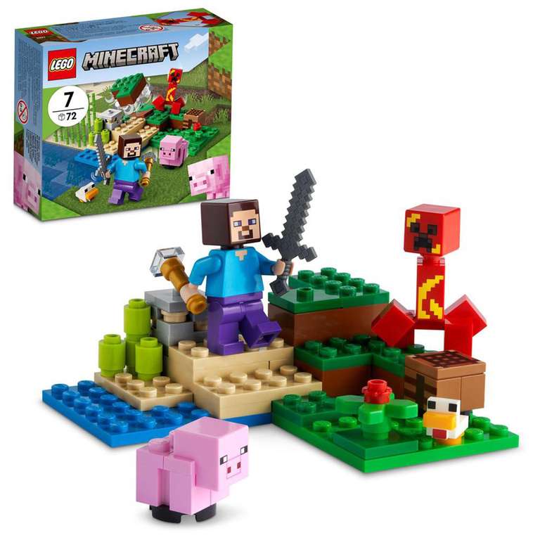 LEGO 21177 Minecraft The Creeper Ambush - £6.75 @ Sainsburys