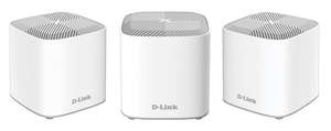 D-Link COVR AX1800 Dual Band Whole Home Mesh Wi-Fi 6 System (3-Pack) - £114.99 with code @ Box