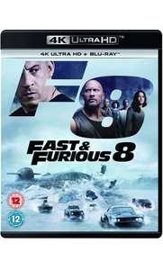 Fast and Furious 8 - 4K Blu-ray £8.99 @ Amazon