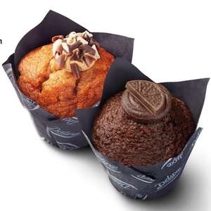 BOGOF Christmas Muffins from Lidl bakery via app - Chocolate Orange / Speculoos