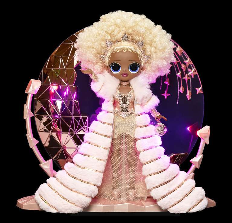 L.O.L. Surprise! 576518EUC LOL Surprise Holiday OMG 2021 Collector Doll-NYE Queen