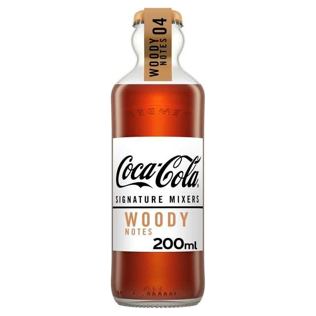 Coca Cola Signature Mixer Woody 200ml (39p each or 4 for £1) @ Heron Foods Nottingham
