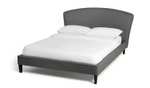 Habitat Marlon Double Fabric Bed Frame - Grey - With code