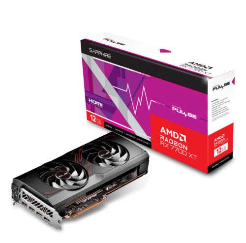 Sapphire Radeon RX 7700 XT PULSE 12GB Graphics Card W/Code - Sold by Ebuyer Express Shop (UK Mainland)